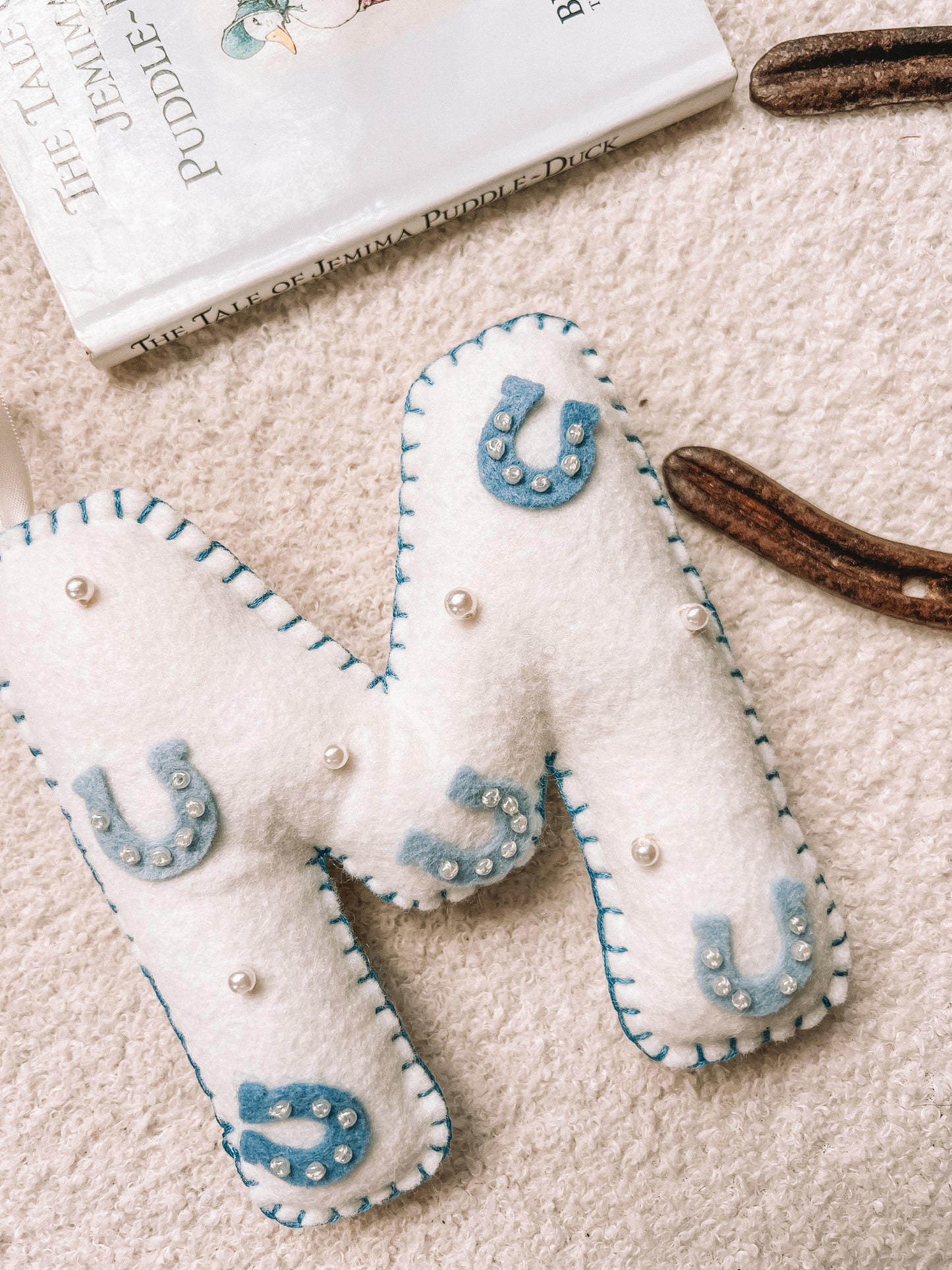 Personalised Felt Initial XL