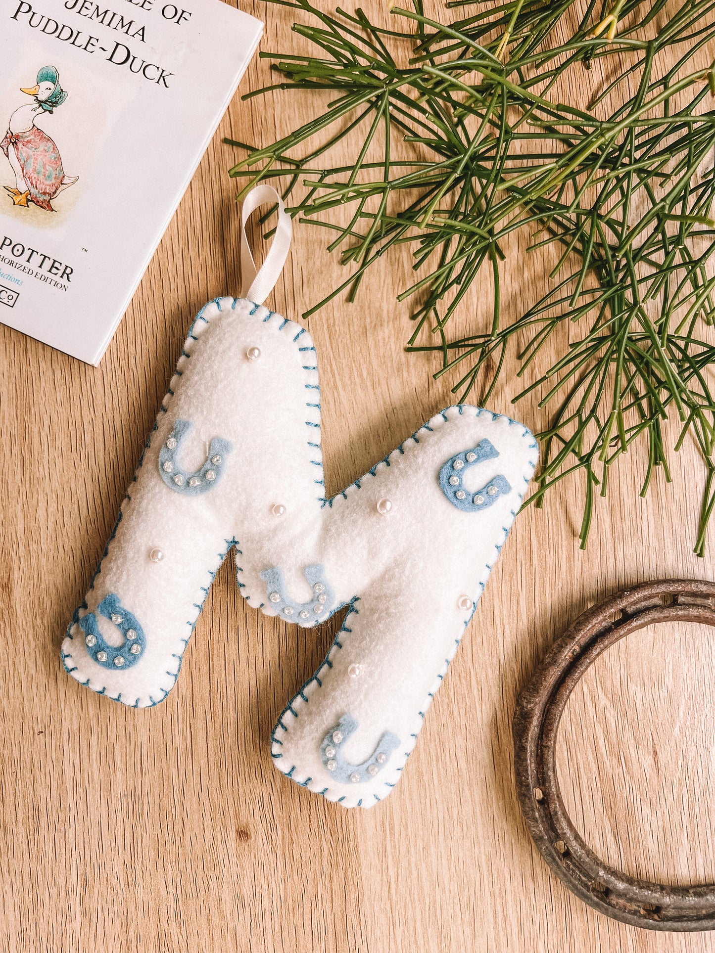 Personalised Felt Initial XL