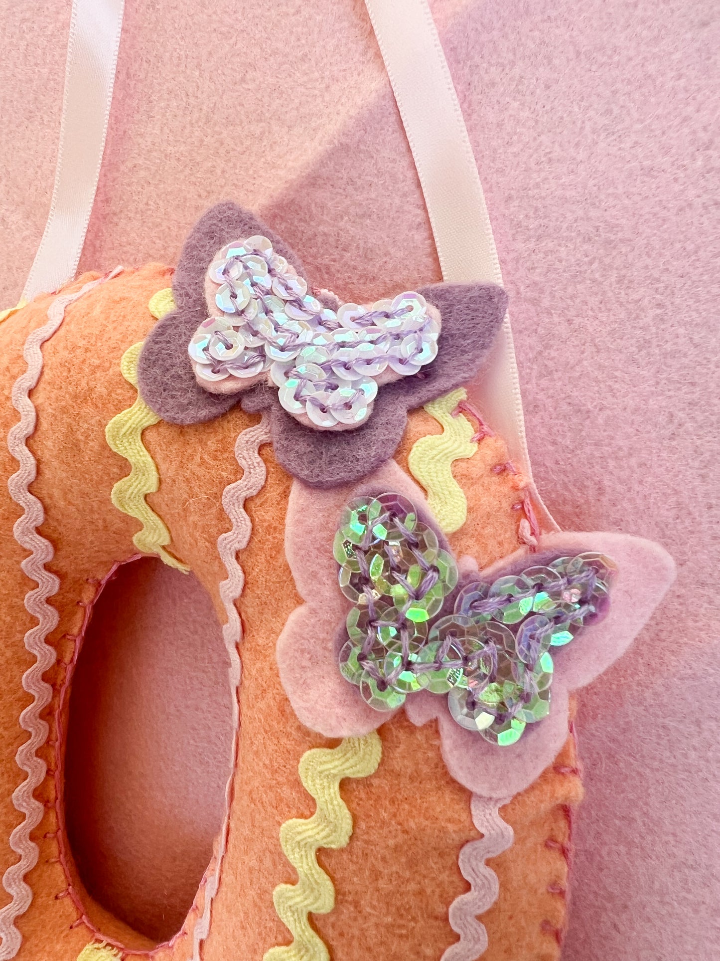 Personalised Felt Initial XL