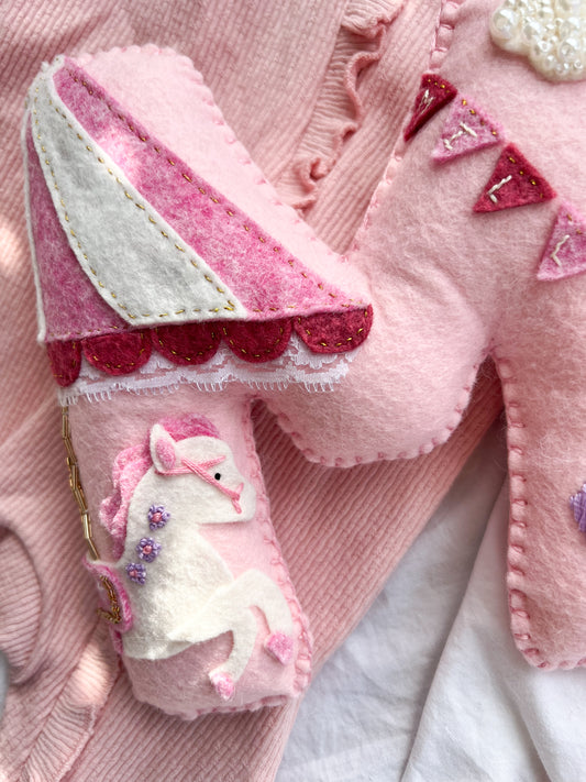 Personalised Felt Initial XL